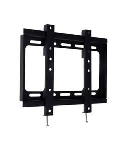 Кронштейн "РЭМО" К340, для ТВ, фиксированный, 17-43", черный Remo