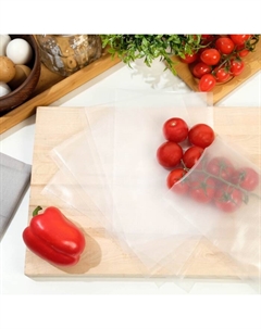 Набор пакетов для вакууматора, рифленые, 50 шт., 17×25 см Upak land