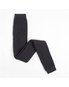 Леггинсы детские махровые, цвет тёмно-серый, рост 122-128 Орловская трикотажная фабрика