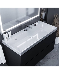 Раковина Uperwood Classic, мебельная, 100 см, прямоугольная