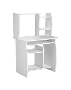 Стол компьютерный маленький «», 820×480×1265 мм, цвет белый Клик мебель