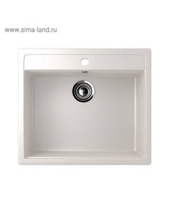 Мойка кухонная Ulgran U104-331, 560×495 мм, белая