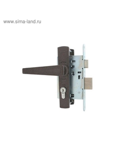 Замок врезной Димитровград «Зенит» ЗВ4-3.01, м/о 55 мм, с/руч, цвет медь Зенит химмаш