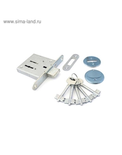 Замок врезной «» БИФ 0009×3, б/о, б/ручки Симеко