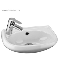 Раковина Santek «Бриз-40» c левым отверстием под смеситель, без пьедестала