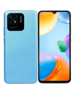 Смартфон Xiaomi Redmi 10C RU, 6.71", IPS, 4 Гб, 64 Гб, 50 Мп, 5 Мп, 5000 мАч, NFC, синий
