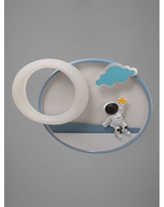 Светильник «Космонавт со звездой» 120 Вт LED 50.5×52×10 см Bayerlux