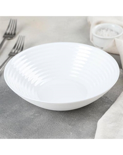 Тарелка глубокая Harena, d=20 см, стеклокерамика, цвет белый Luminarc