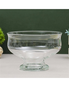 Ваза «Валхерен», 1.6 л, 12×18 см, стекло, прозрачная Evis