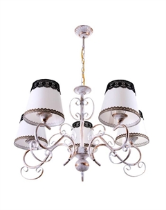 Люстра «Дебора» 5×40 Вт E14 золото патинированное 65×65×65 см Bayerlux