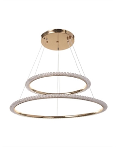 Люстра Dorothea 70 Вт LED 4000-6000К золото 46×48×14+120 см Bayerlux