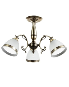 Люстра «Мадлен» 3×40 Вт E27 античная бронза 40×40×50 см Экономсвет