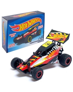 Багги радиоуправляемый, 2,4GHz, 2WD, скорость до 20км/ч, масштаб 1:32, курковый пульт, цвет красный 1toy