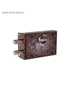 Замок накладной «», ЗНС 4-2, 110, без ответной планки, двухсторонний, 3 ключа Senat