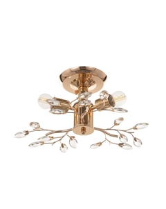 Люстра «Нежность» 3×40 Вт Е27 золото 42×42×18 см Bayerlux