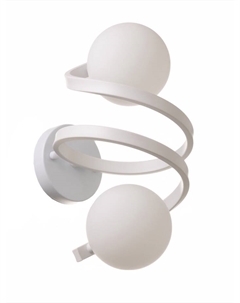 Бра Nadine 2×10 Вт GU10 белый 30×16×32 см Bayerlux