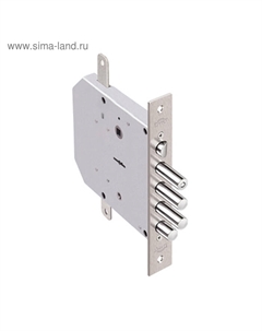 Замок врезной «» Базальт 1.05.42.5.5 (ВЗФ), с задвижкой, б/о, с/т, 5 ключей Эльбор