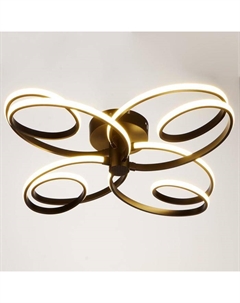 Люстра 669508/4 LED 96 Вт 4000К черный 65×65×14 см Bayerlux