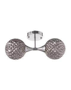 Бра «Лос-Анджелес» 2×15 Вт Е27 хром 19×15×43 см Bayerlux