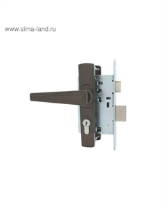 Замок врезной Димитровград «Зенит» ЗВ4-3.01, м/о 55 мм, с/руч, цвет бронза Зенит химмаш