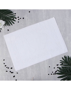 Полотенце для ног «» Hotel, 50×70 см, хлопок 100%, белое Этель