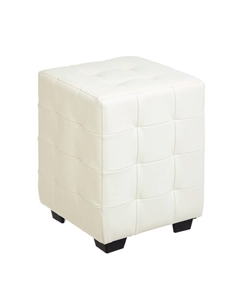 Пуф «. Кусен», 300×300×400, искусственная кожа, цвет белый Клик мебель
