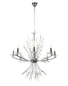 Люстра «Барселона» 8хЕ14 40 Вт хром 78×78×100 см Bayerlux