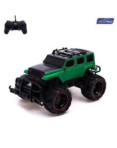 Джип радиоуправляемый «Бигфут», 1:20, работает от аккумулятора, цвет зелёный Автоград