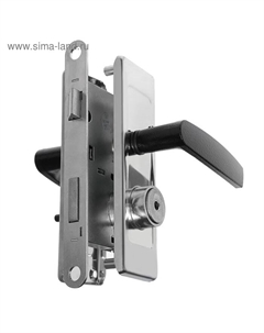 Замок врезной Димитровград «Зенит» ЗВ4Д, с/ручкой, цвет никель Зенит химмаш