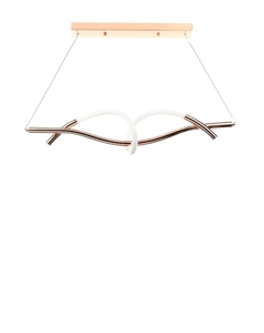 Светильник «Шанти» LED 18 Вт 3000К латунь 74×15×18-218 см Bayerlux