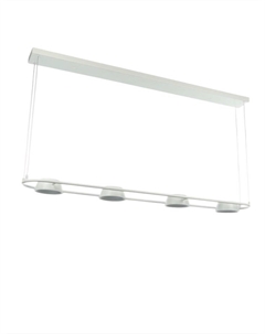 Люстра «Лонди» LED 30 Вт 4000К белый 138×20×5.5-205 см Bayerlux