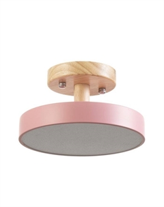 Светильник «Ринд» LED 13 Вт 4000К розовый 18×18×10 см Bayerlux