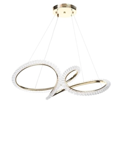 Люстра Bertha 48 Вт LED 4000-6000К золото 60×40×30+120 см Bayerlux