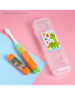 Зубная щётка детская электрическая «Дракоша», LP-008, 19,2 х 5,5 см. Сима-ленд