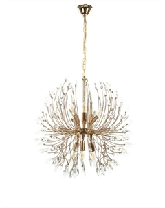 Люстра «Доминика» 11хЕ14 40 Вт золото 63×63×120 см Bayerlux