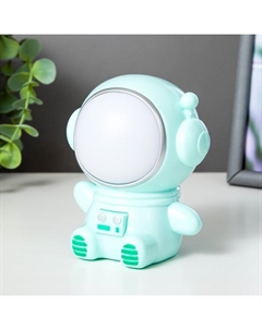 Ночник "Космонавт" LED 1.5Вт USB АКБ зеленый 9,5х8х10,5 см Risalux
