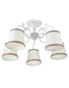 Люстра 2144/5 E14 40 Вт белый 57×57×36 см Bayerlux
