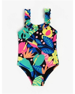 Купальник слитный детский с принтом, рост 134-140 см Minaku