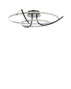 Люстра Emilia 88 Вт LED 3000-6000К белый Ø56×15 см Bayerlux