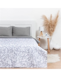 Покрывало 1.5-спальное «. Вензель», 145×210±5 см, микрофибра Этель
