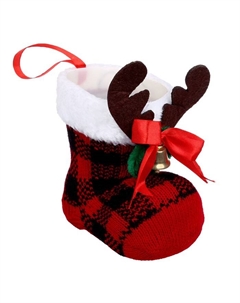 Конфетница «Сапожок в клетку», с рогами и колокольчиком Страна карнавалия