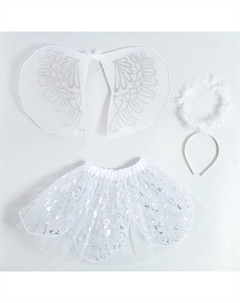 Карнавальный набор «Ангел» 3 предмета: юбка, крылья, нимб Страна карнавалия