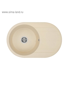 Мойка кухонная «Амира», цвет шампань Aquaton