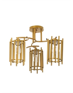 Люстра «Элизабет» 3×40 Вт Е27 золото Bayerlux