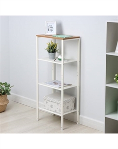 Стеллаж «Торонто 14», 47×30×114 см, белый Zmi