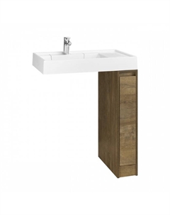 Тумба Лондри под раковину Рейн 80, без фасада, цвет дуб кантри Aquaton