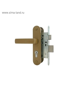 Замок врезной Димитровград «Зенит» ЗВ4-3.05, м/о 55 мм, с/руч, цвет золото Зенит химмаш