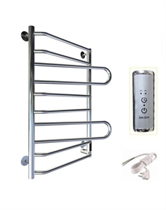 Полотенцесушитель электрический «Тругор» Пэк сп 18 NEXT, 800×500 мм, правый, 32 мм