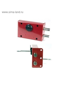 Замок накладной «», ЗНС4-5, 401, разноуровневые ключевины, 5 ключей Senat