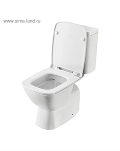 Унитаз компакт Santek «Нео» безободковый, универсальный выпуск, 2-реж., мягкое закрытие